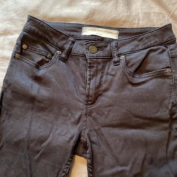 Faded Black Skinny Jeans - Picture 2 of 3